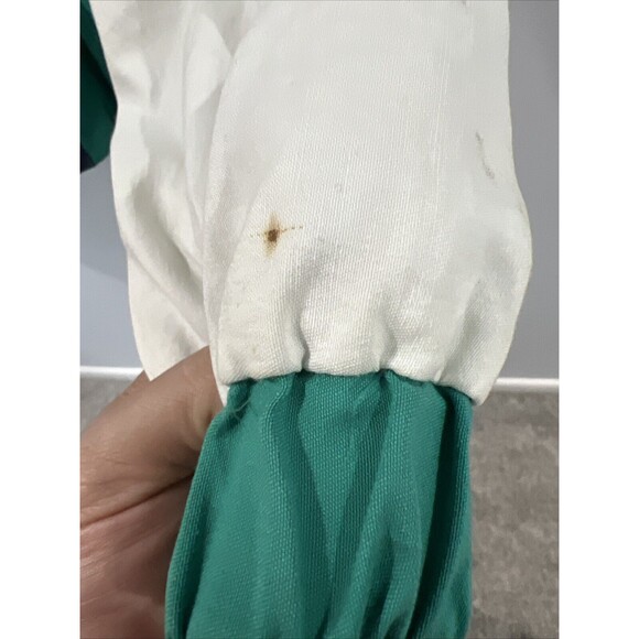 Mens Pendleton Lobo Bomber Windbreaker Jacket Large Color Block Blue Green - Picture 4 of 11